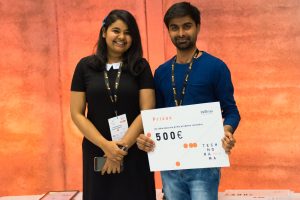 Team of international students awarded at Technorama'2018