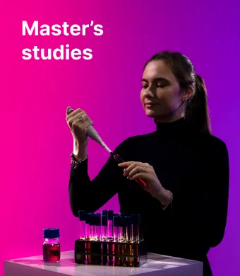Master's studies at Faculty of Chemical Technology in Kaunas.
