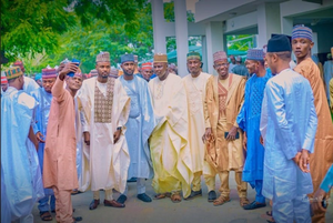 Hamisu family and friends